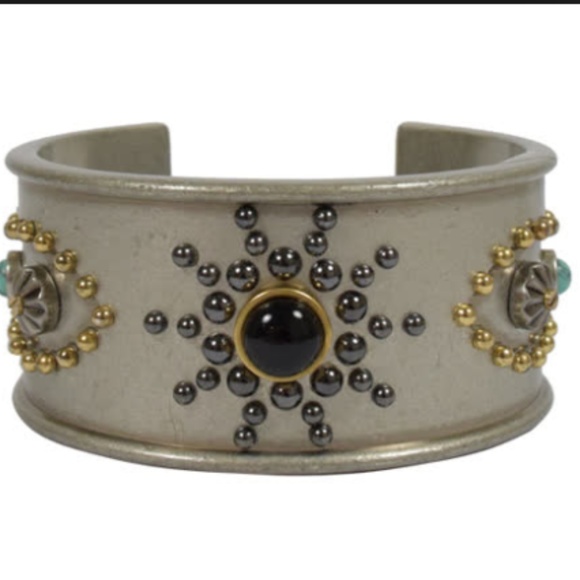 Coach Jewelry - Coach Western Rivets Wide Cuff Bracelet New Coach Jewelry - Coach Western Rivets Wide Cuff Bracelet New